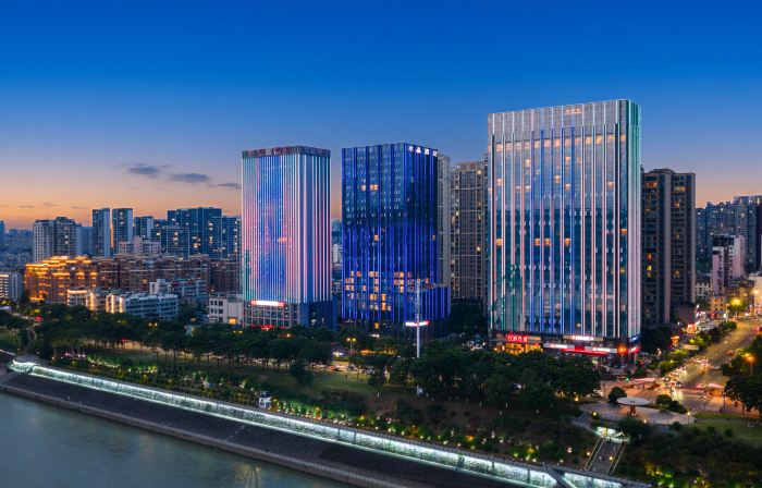 Yichang Wanda Plaza Riverside View Crystal Orange Hotel