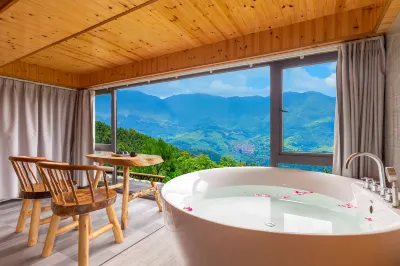 龍脊梯田雲瑤閣民宿 龍脊梯田風景名勝區-金坑梯田附近的飯店