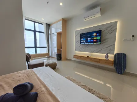 Sea View Kk City New Renovate Private Room