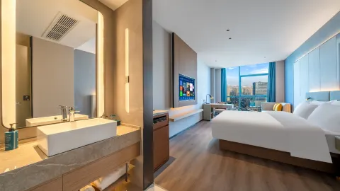 Shuyue Hotel (Shaoxing Lu Xun's Hometown Resort Area Olympic Sports Center Store) in Shaoxing