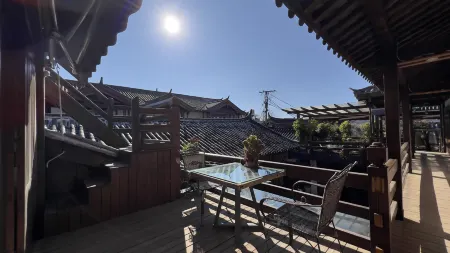 Lijiang Chamuhui Art Courtyard · Snow Mountain Terrace Viewing Inn