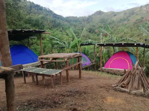 Raw Camping at Camping Paradise Singalong Mountain Garden