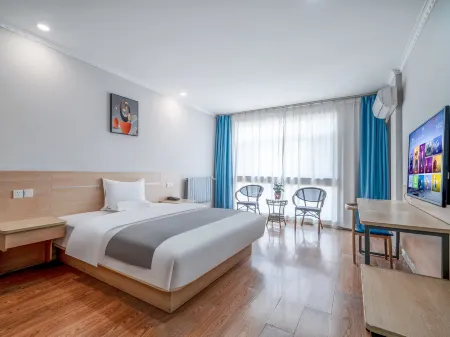 Yijia Exquisite Hotel (Liaocheng Bus Station Wanda Branch) Отели рядом с достопримечательностью «School of Continuing Education， Liaocheng Vocational and Technical College»