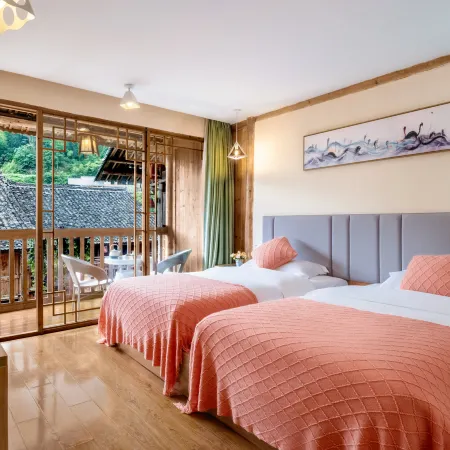 Lancao Xin ・ Handmade Art ・ Scenic Boutique Stay (Zhaoxing Dong Village Xintuan Drum Tower)