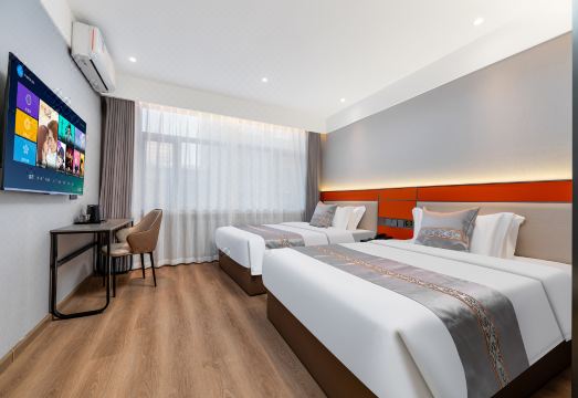 허싱 e스포츠 호텔 객실 내부