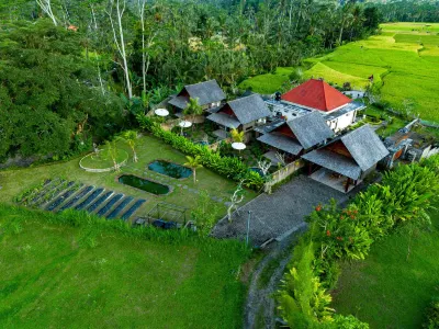 Tiare Villa Hotel dekat Pemandian umum tukad arca