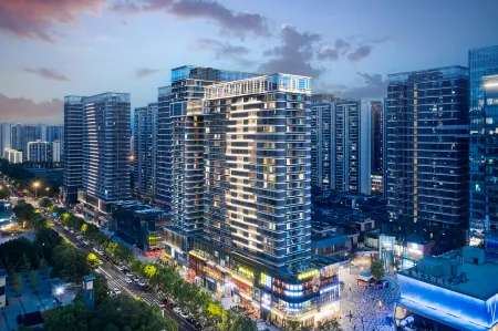 Stream Whisper Hotel Отели рядом с достопримечательностью «Singapore-Sichuan Hi-Tech Innovation Park»