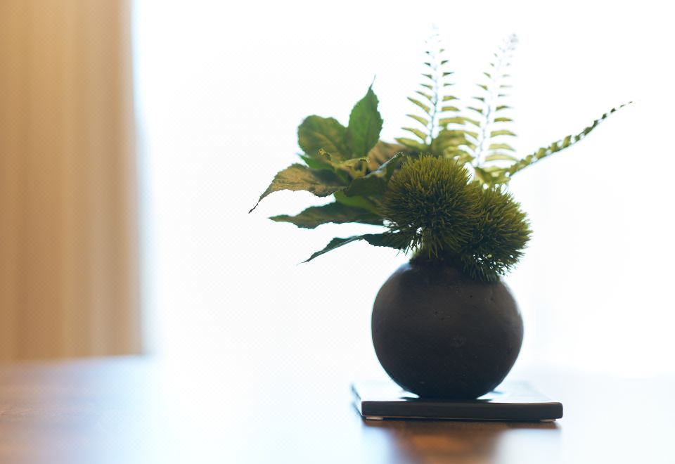 객실 침대 및 주방