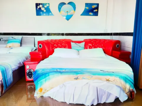 Hai Bian Yi Tan Apartment (China No.1 Beach Branch)‌ - vue sur la montagne