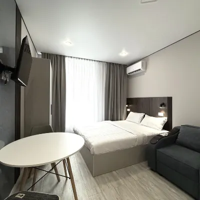 Studio apartment "Raimbek" 18 - 2 & drinking water โรงแรมใกล้Tengri-Umay Gallery