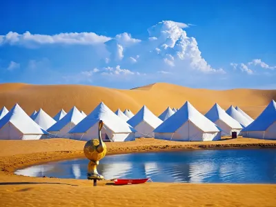 Helan Foot Desert Resort Hotels in 