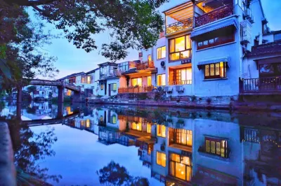 Shuishangju Japanese Landscape Inn Suzhou Tongli