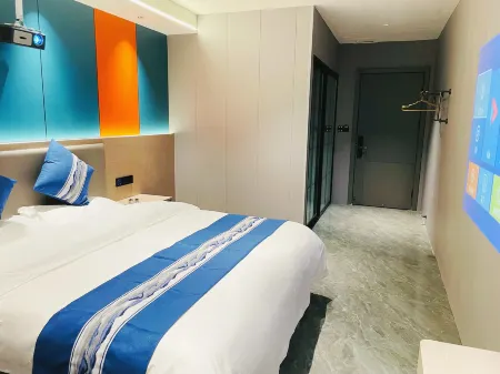 Yunman Intelligent Hotel (Taiyuan Jinci Ancient County) Отели рядом с достопримечательностью «Tang Shuyu Temple»