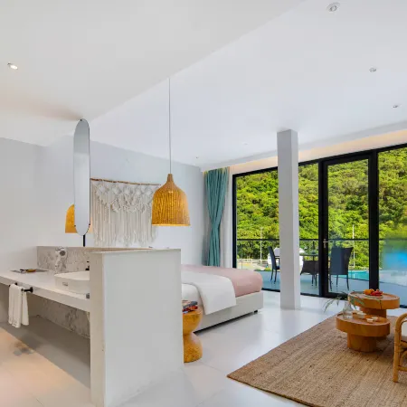 Daoliu · Jiuxi Luxury Wild Swimming Pool Vacation Apartment (Nan'ao Island Qing'ao Bay)