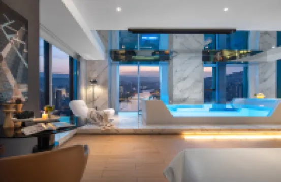 蘭州會展中心高空河景亞朵S酒店