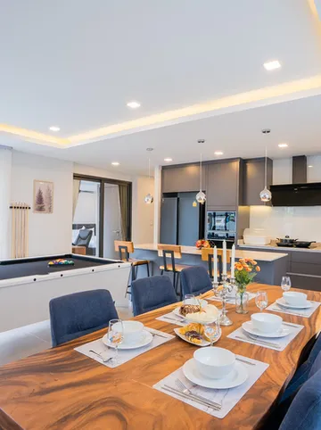 รูปภาพของโมเดิร์น 7 ห้องนอน ไพรเวท พูลวิลล่า - VVP43.5