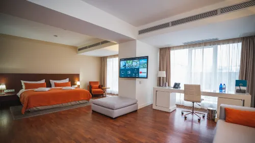 Park Hotel Almaty - Bjergudsigt