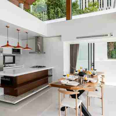 Samui Privacy Modern Luxury Seaview Natural Rainforest Infinity Pool Villa Rooms