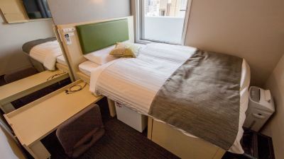 スペースルーム 天然温泉 四季彩の湯 スーパーホテルPremier大阪本町駅前の写真