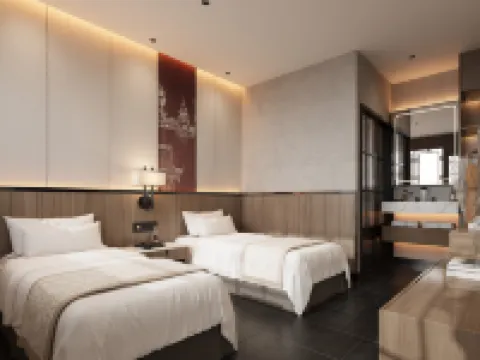 平遥松盛長中国式旅館（古城南大通り） 平遥のホテル