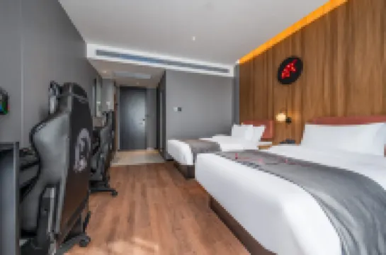 YUNIK Esports Hotel (Lvliang Century Square Branch) Hotéis em Lvliang