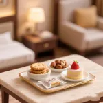 The desert camping hotel of the proprietress of Shapotou, Zhongwei - breakfast