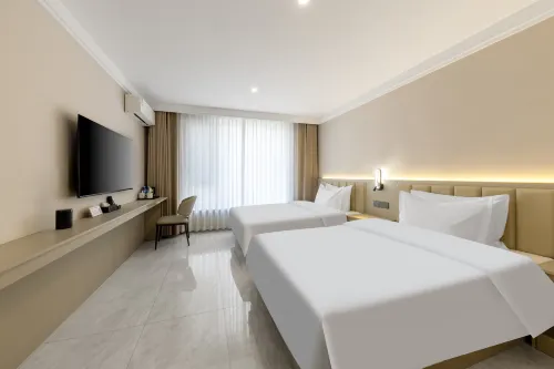 Xinxin Smart Hotel (Municipal Government Jining No. 1 High School Yushuwan Campus) - 2-نجوم