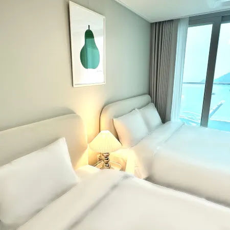 THE DECEMBER STAY Busan Songdo Ocean Terrace Отели рядом с достопримечательностью «Пляж Сонгдо»