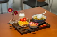 LAO BILLIONS HOTEL（Near French Street,  adjacent to the night market and the Mekong River.） - Bữa sáng