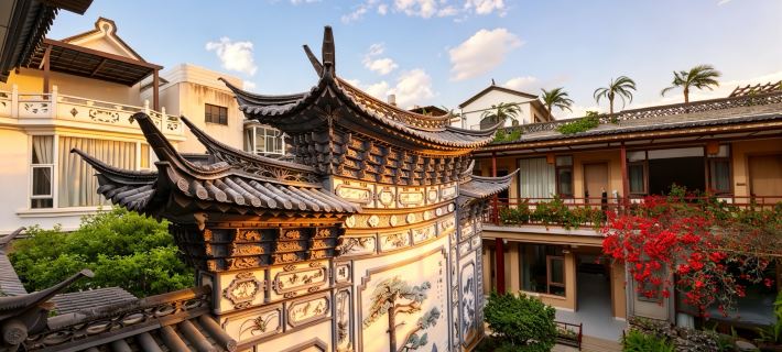 Yunshe Residence (Weishan Ancient City) Отели в г. Вейшань