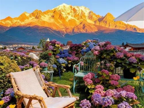 YO·MOON YUEMAN · Yanbian Huayu · Qiju Meisu (Lijiang Ancient City Branch)
