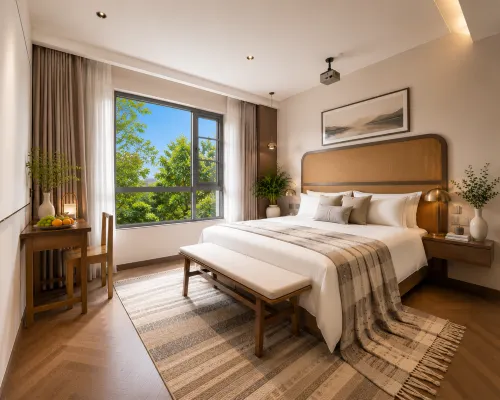 Nantingyi Hotel (Haigeng Dam Branch), Dianchi Lake National Tourist Resort, Kunming, Yunnan, China โรงแรมใกล้ประตูมังกรคุนหมิง