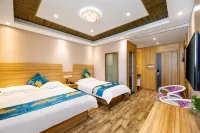 大石橋樂居主題酒店 鄰近大石橋市體育館的酒店