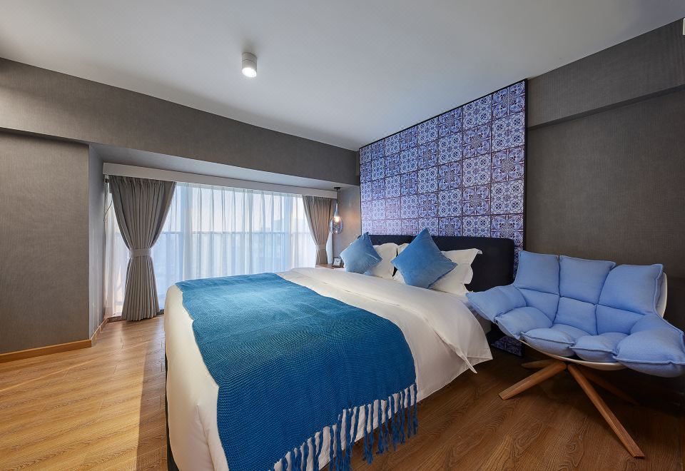 보크 홈 부티크 레지던스의 깔끔한 객실 모습