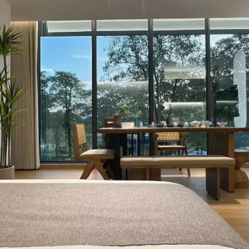 โรงแรมหมิงซานสุ่ยสิกวง โรงแรมใกล้สถานีรถไฟฟูชิง