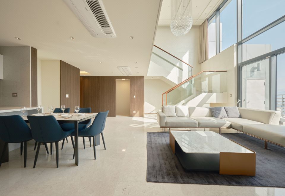 UH 플랫 시그니처 대구의 편안한 침실 사진