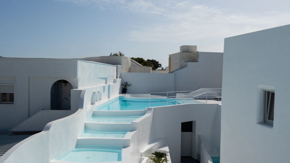 White Concept Caves