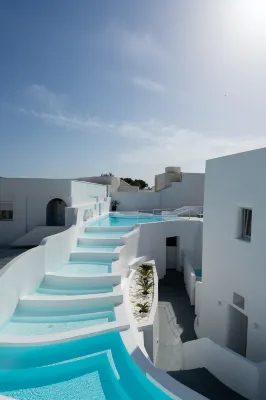 White Concept Caves