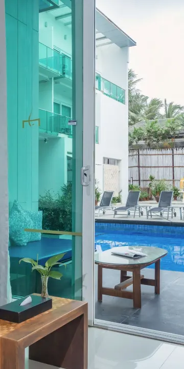 ห้องดีลักซ์วิวสระ