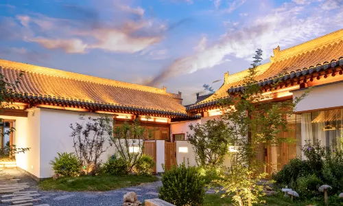 Zen style · Natural hot spring · B & B (Xinzhou ancient city shop)
