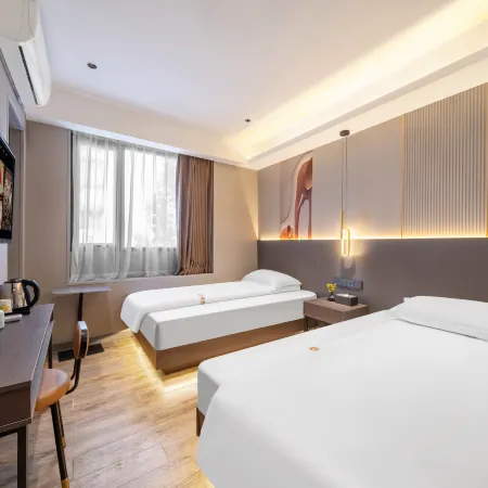 Shanghai Magic House Intelligent Hotel (Baoshan Hulin Road Branch) Отели рядом с достопримечательностью «Шанхай коммуникейшенс Политекник»
