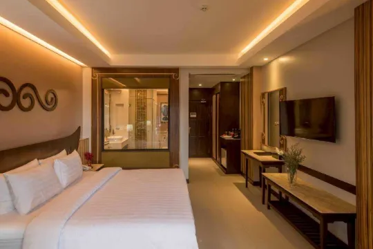 ห้องดีลักซ์ เตียงใหญ่