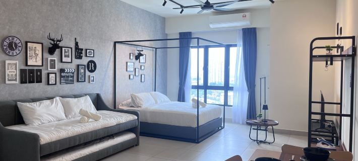 3min MMU, UOC | Couple 2pax Studio | Modern Home サイバージャヤのホテル