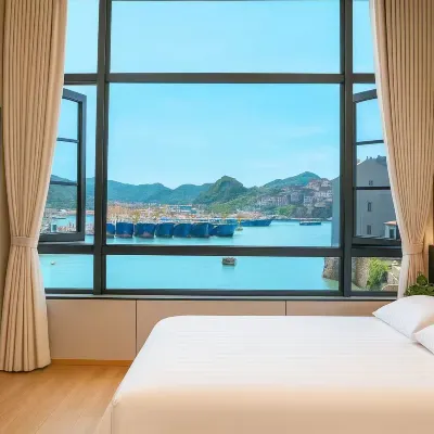 溫嶺昕辰大涵・日出海景親子度假民宿（石塘隔海山島店） 鄰近温嶺濱海綠道珍珠灘度假區-觀景平台的酒店
