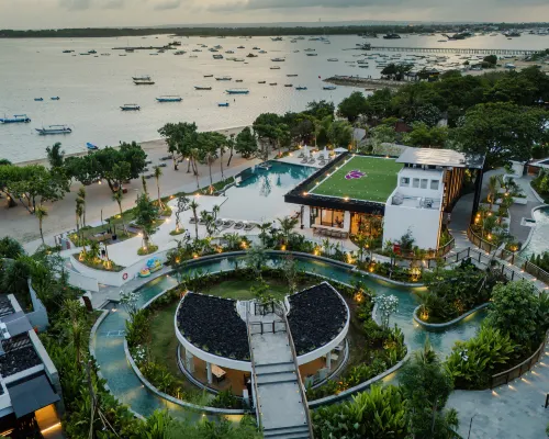 Sumitra Luxury Villas & Resort by Pramana Hotels near Pengembak Beach