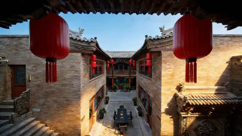 RED Lantern Hall in Pingyao County
