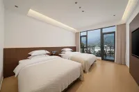 Jinyuan · 180° Mountain & Buddha View Zen Inn (Jiuhua Mountain Dayuan Cultural Garden Branch) - balcony