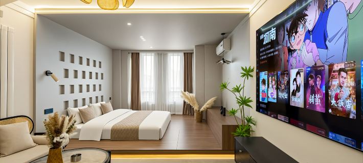 Huashijian Smart Movie Homestay (Zhenhua Square) Hoteles en Hohhot