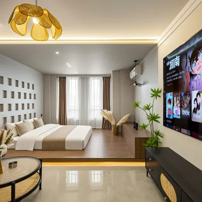Huashijian Smart Movie Homestay (Zhenhua Square) Hotels near Qingcheng Park
