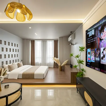 Huashijian Smart Movie Homestay (Zhenhua Square)